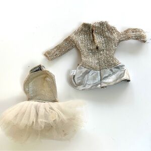 Vintagee Barbie ballet costume and skating outfit